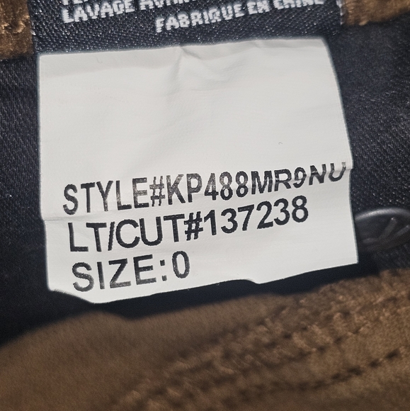 KUT FROM THE CLOTH Diana  Corduroy Fab Ab  Skinny brown Cognac - Picture 12 of 12